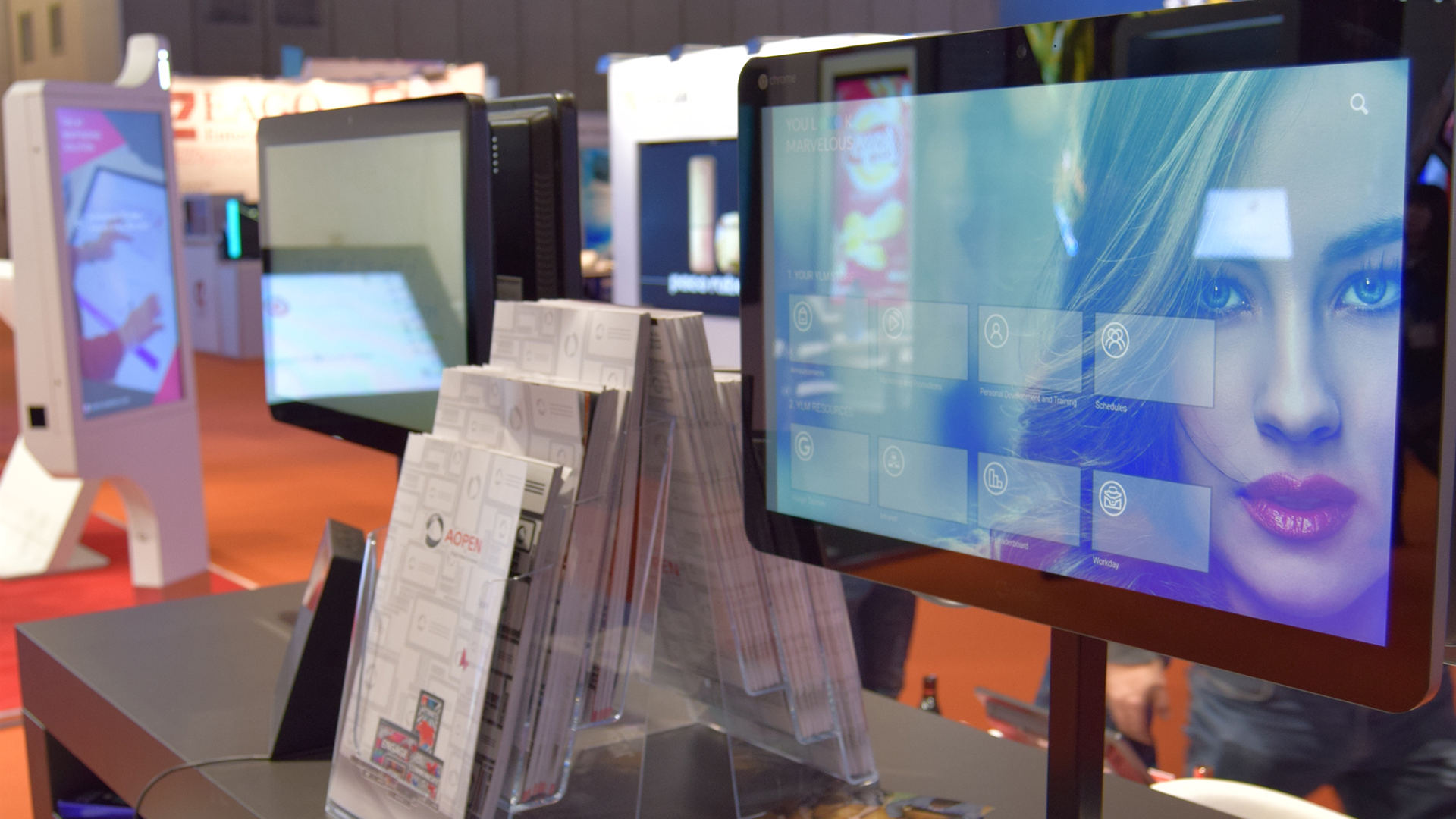 aopen appspace retail kiosk
